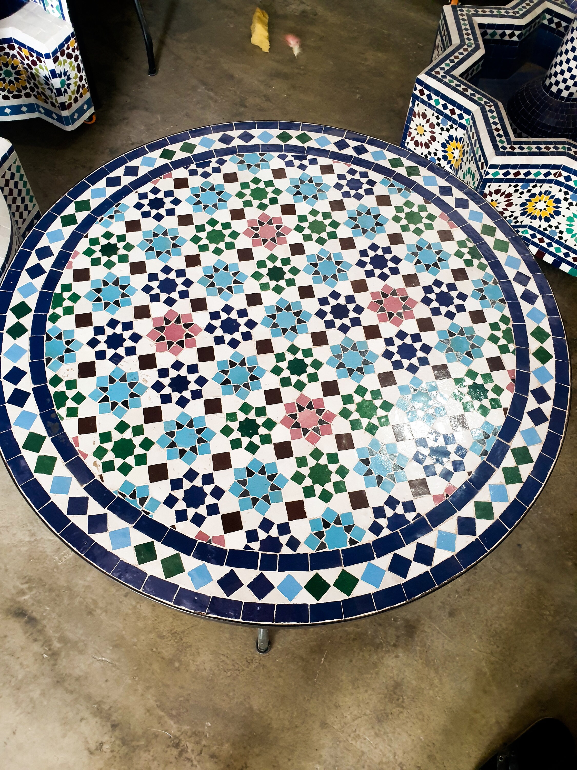 CUSTOMIZABLE Mosaic Table Outdoorindoor Coffee Table 100 Etsy UK