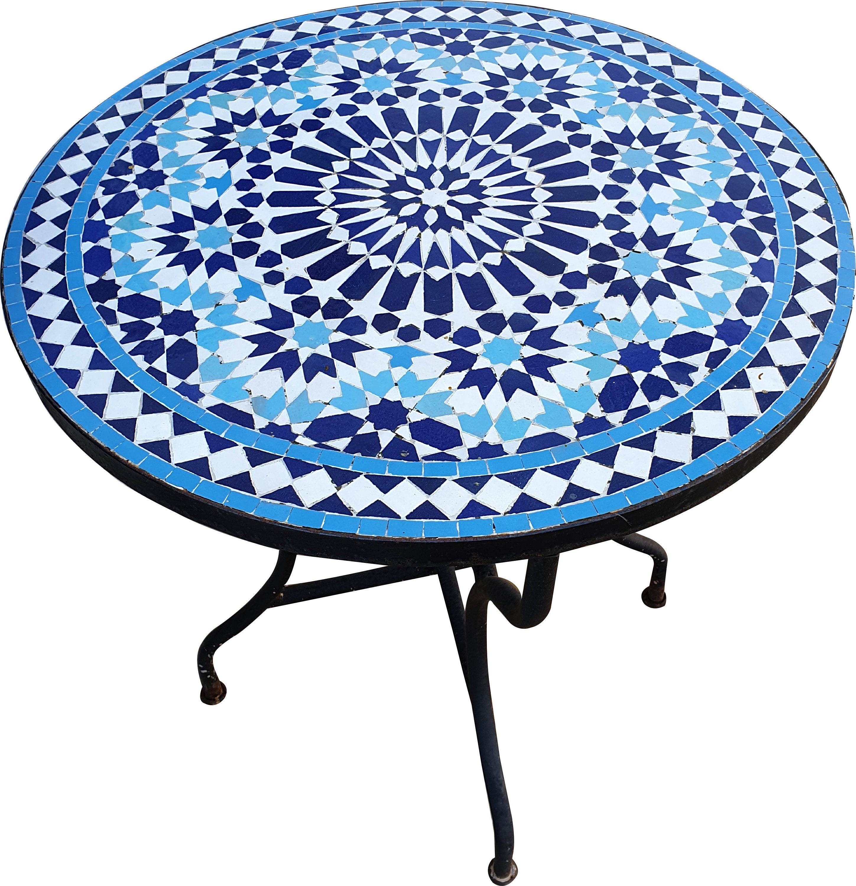 CUSTOMIZABLE Mosaic Table Outdoorindoor Coffee Table 100 Etsy UK