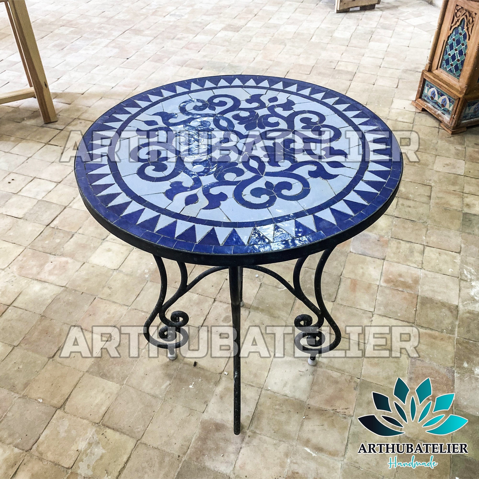 table Mosaïque, table