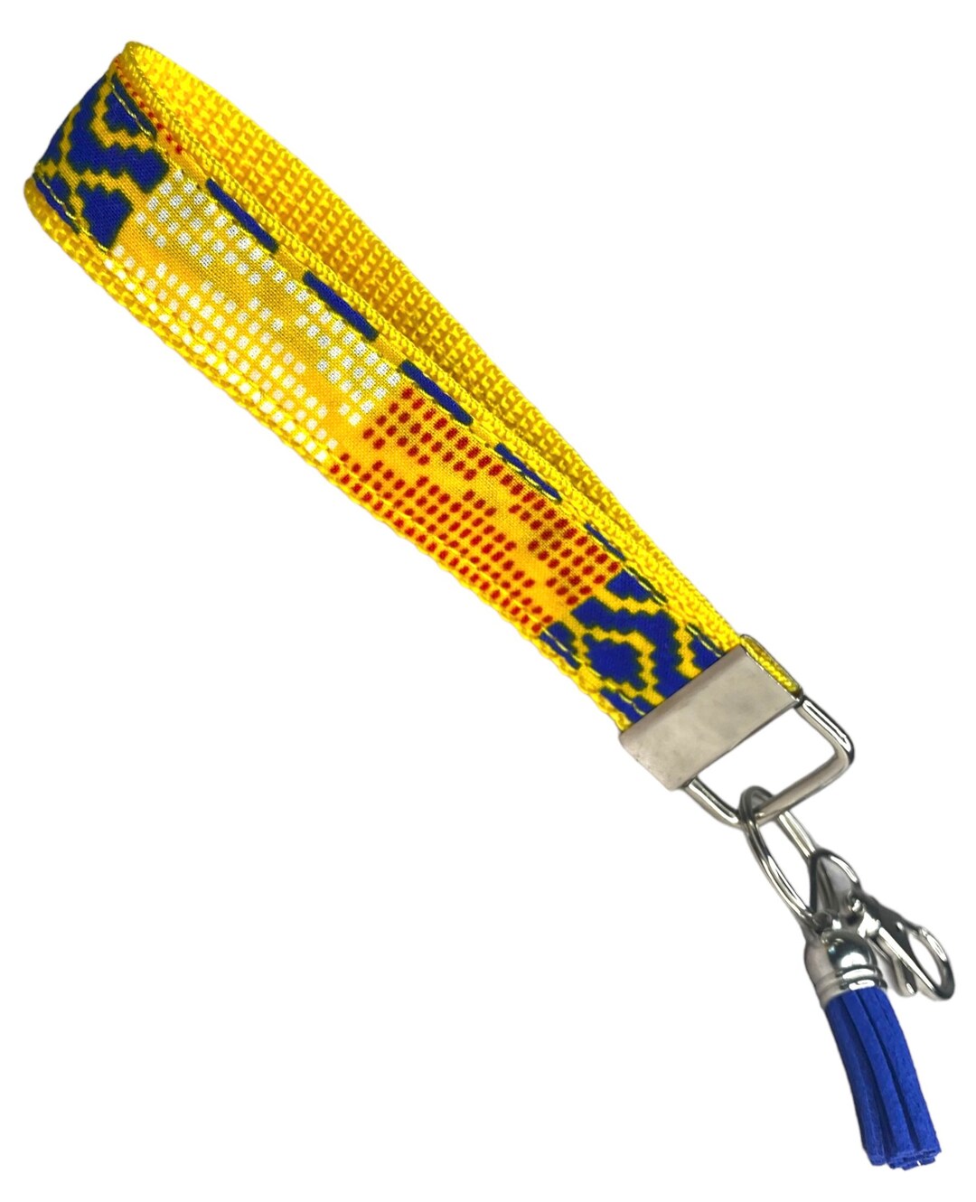 Yellow Key Fob Wristlet Strap, Keyfob, Key Chain, Key Chain Wristlet ...