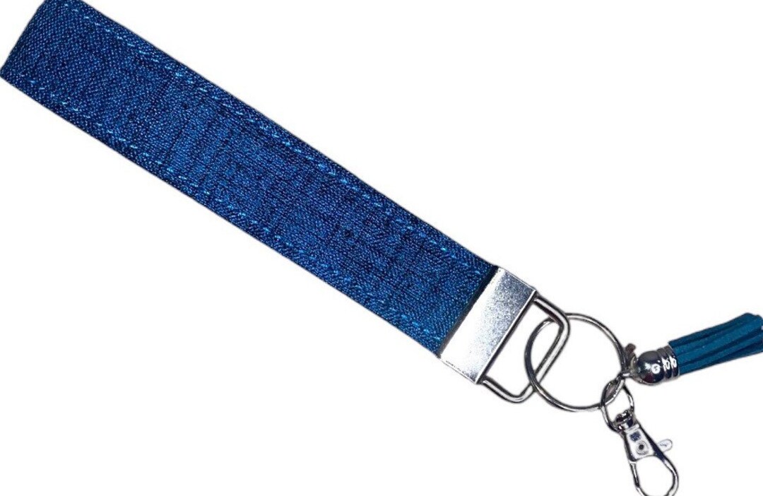 Fabric Key Organizer, Badge Holder, Key Chain, Fabric Key Fob, Key