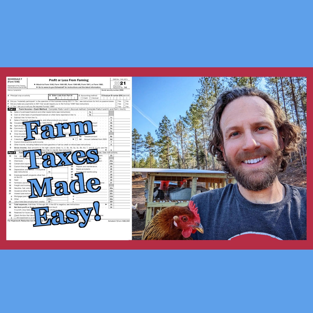 Farming Income Report Template - Etsy