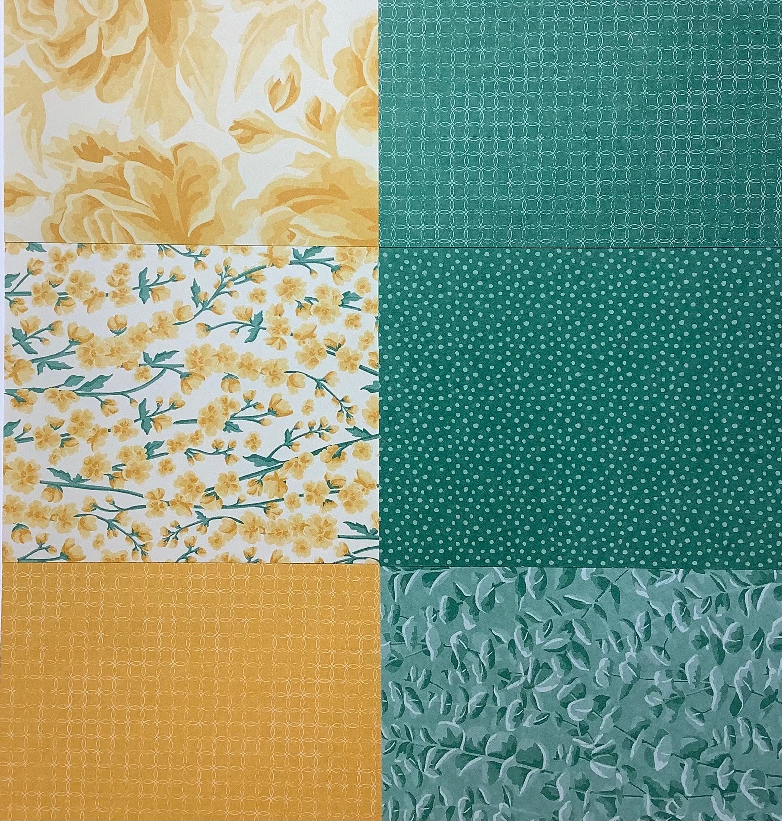 12 Sheets Flowers for Every Season Designer Series Paper Etsy