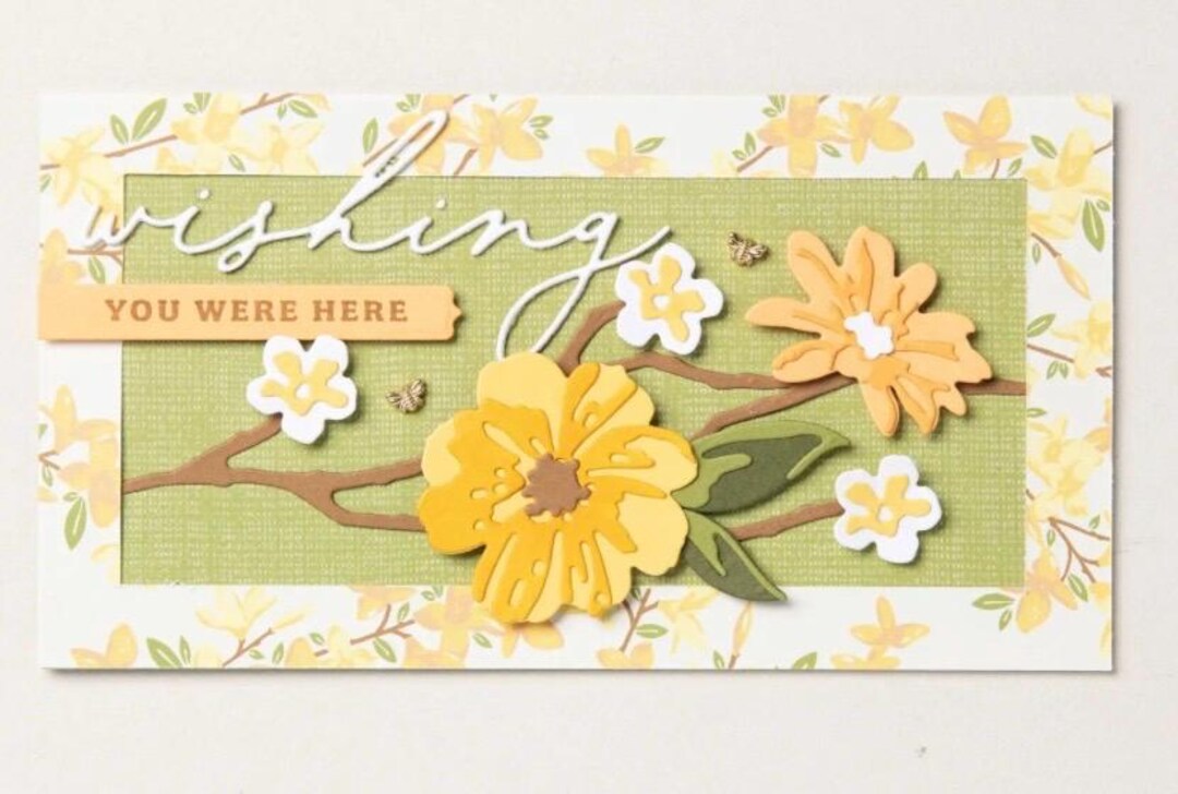 Floral Delight Designer Series Paper by Stampin Up, 12” X 12”, 6 Full ...