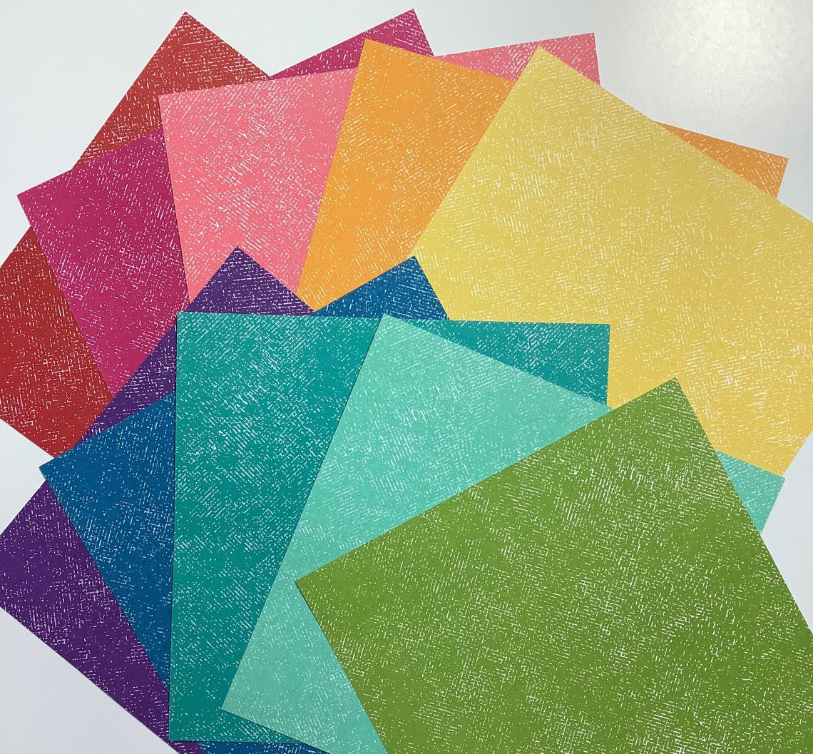 Stampin Up Brights Collection Designer Series Paper 20202021 Etsy