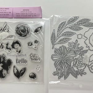 Stamp Sets with Dies by Stampin Up, retired