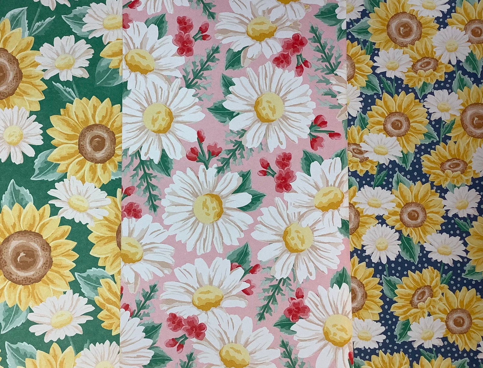 12 Sheets Flowers for Every Season Designer Series Paper Etsy