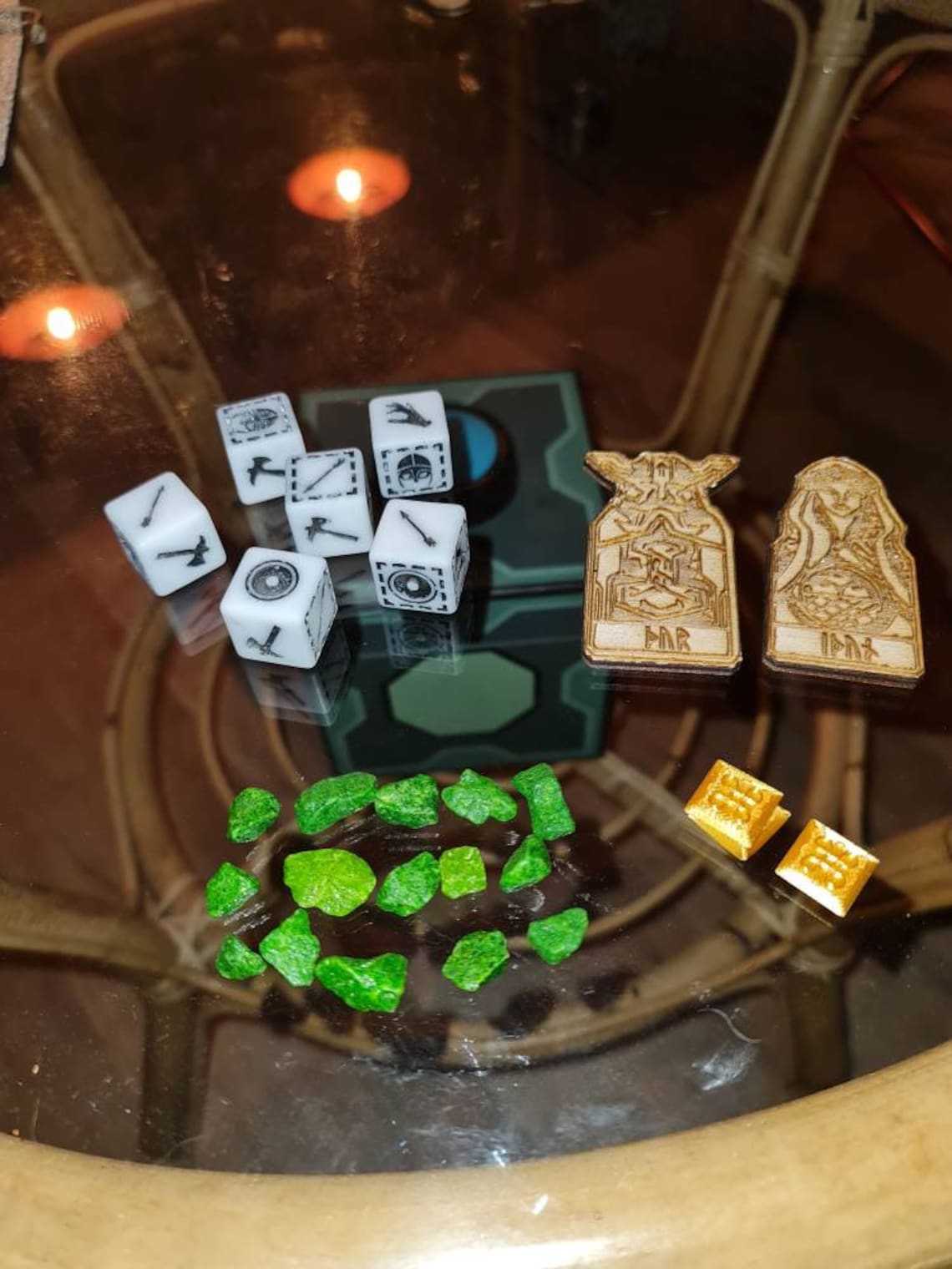 Orlog / Örlög Deluxe Dice Game inspired by AC V Etsy