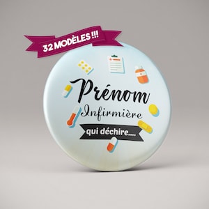 Personalized nurse badge / ash / caregiver / medical professions