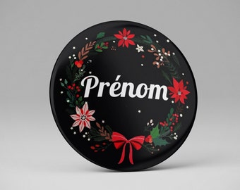 Badge de Noël personnalisé 37mm