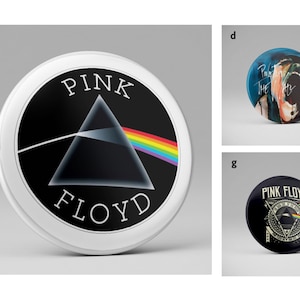 Odznaka Pink Floyd 37mm 9 różnych modeli