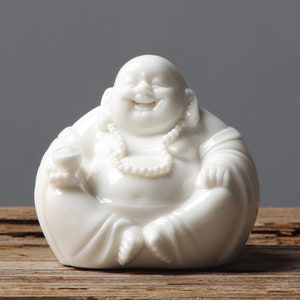Handmade Laughing Budda Statue Ornamanet | Spiritual Religion | Gifting for him or her | Good luck and Happiness