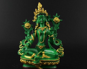 Green Tara Bodhisattva Statue Gift for Him or Her Religion - Etsy Green Tara Bodhisattva Statue Gift for Him or Her Religion - Etsy