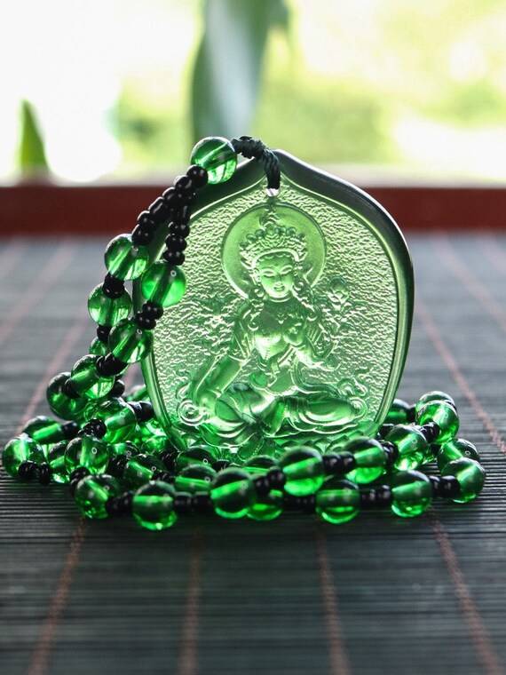 Green clearance tara pendant