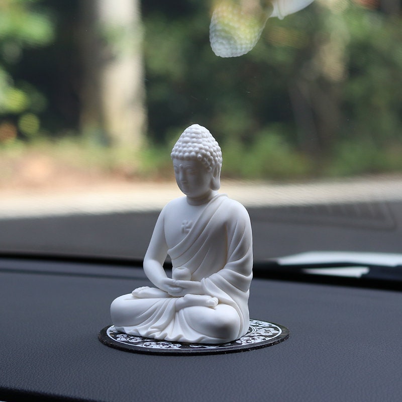 Buy Handmade Porcelain Buddha Statue and Ornament Gifting for Him or Her  Home Decoration Car Display Spiritual Religion Mindful Online in India 