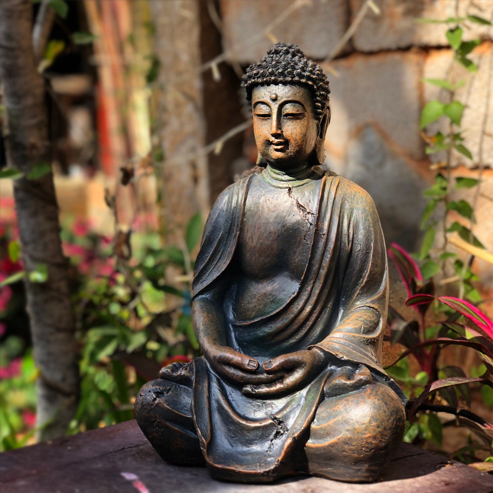 Sakyamuni Outdoor Buddha Statue Dhyana Mudra Outdoor - Etsy