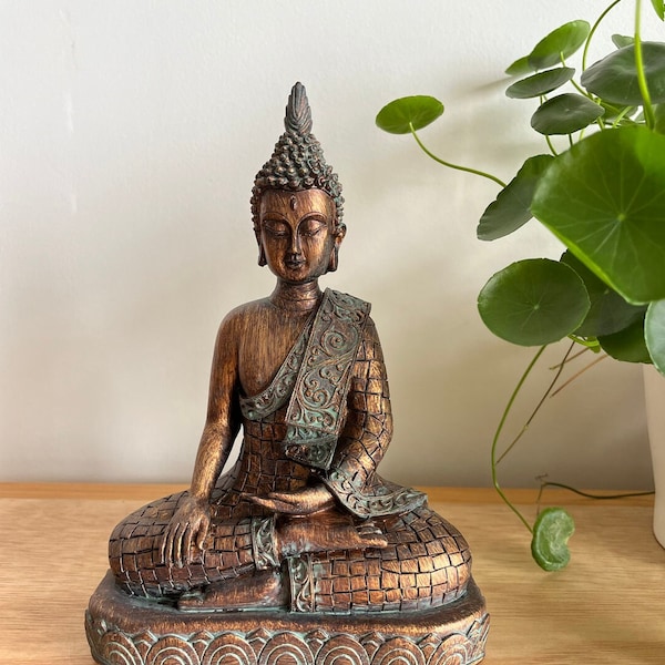 Thai Buddha Statue Meditation Decor & Display