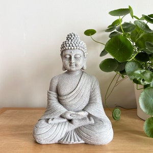 Buddha Statue Decoration and Display | Outdoor Garden Home Living | Dhyana Mudra | Gifting for him or her