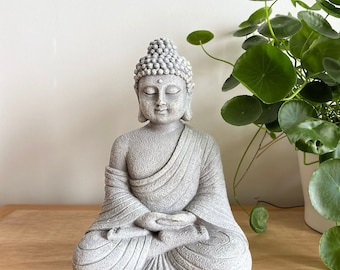 Buddha Statue Decoration and Display | Outdoor Garden Home Living | Dhyana Mudra | Gifting for him or her