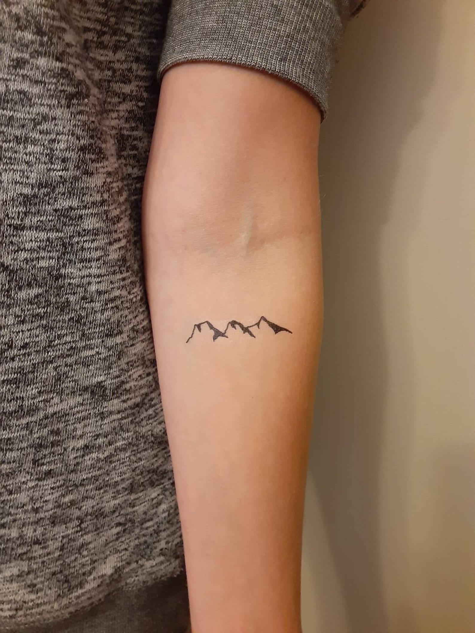 3 Sisters Mountain Tattoo - Etsy Canada