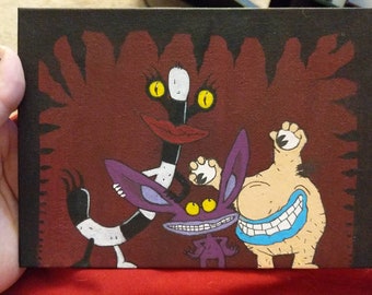 Nickelodeon, "aaahh!!! Real Monsters" Limited Edition Sericel With Letter  of Authenticity. - Etsy