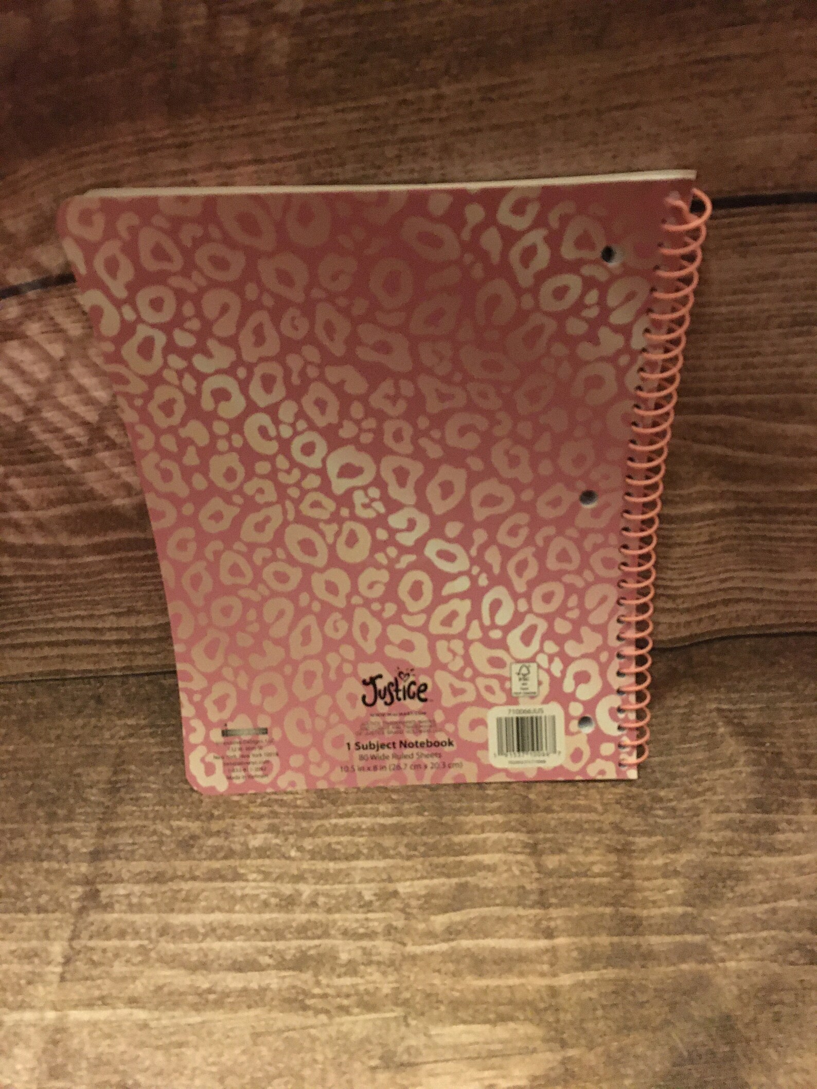 Personalized Girls Justice Notebook Back to school supplies Etsy