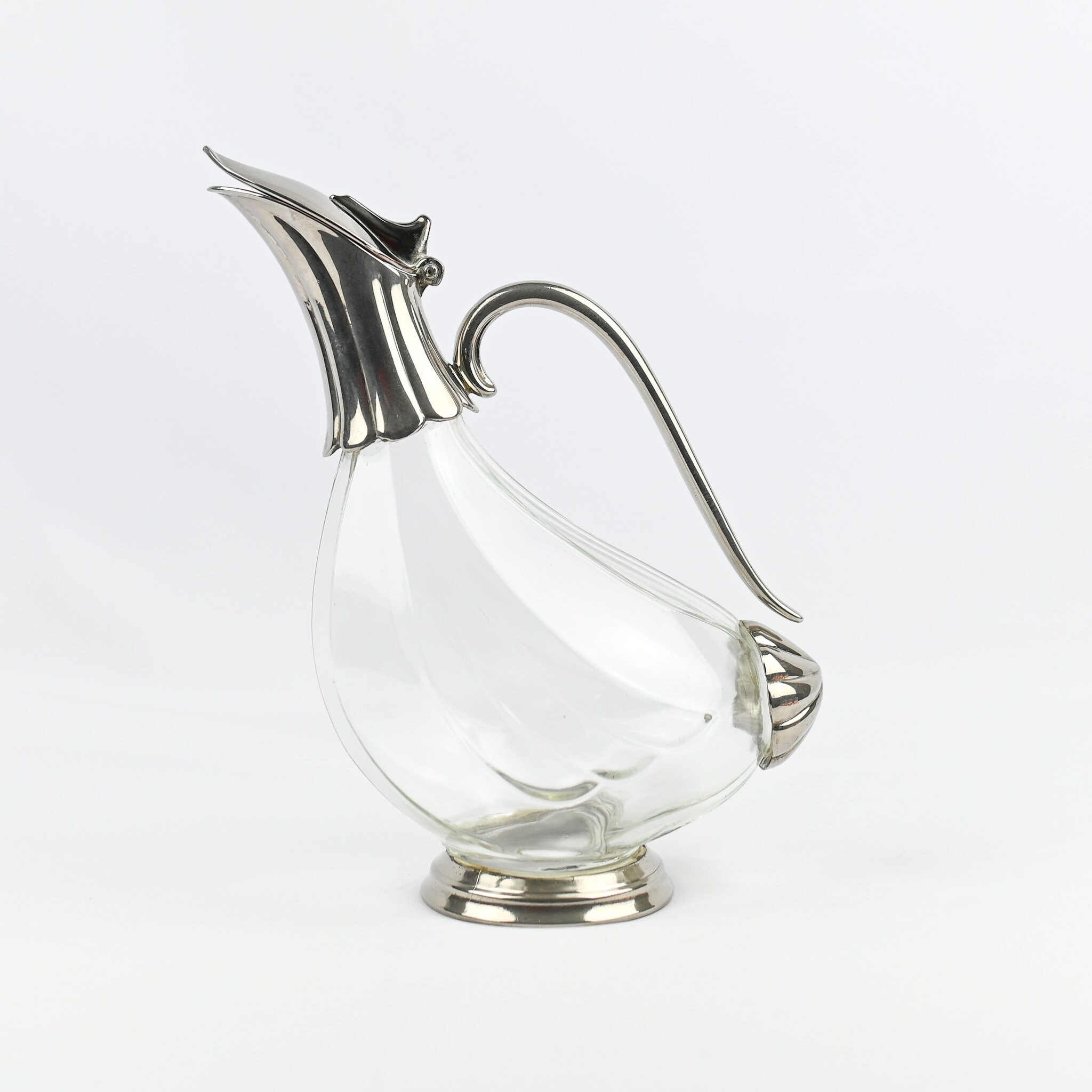 Vintage Duck Wine Decanter, Silver Plated, Made in France Etsy UK
