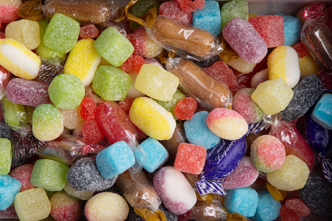 1kg of Hard Boiled Pick N Mix Sweets Gift Box Etsy UK