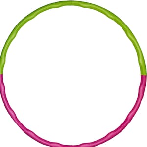 Weighted Fitness Portable Hula Hoop