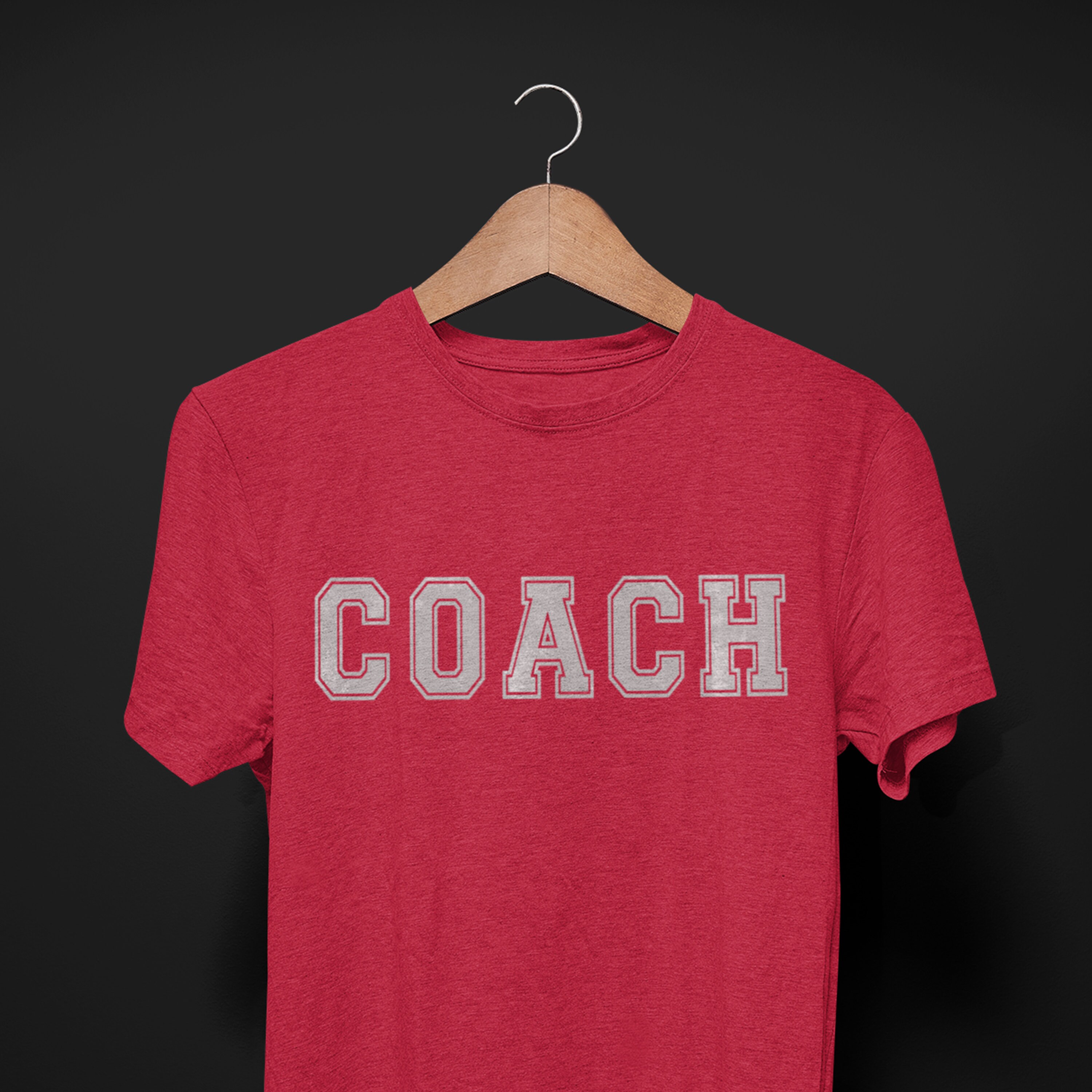 Unisex Sports Coach TShirt Coach Tshirt Adult Jersey Etsy