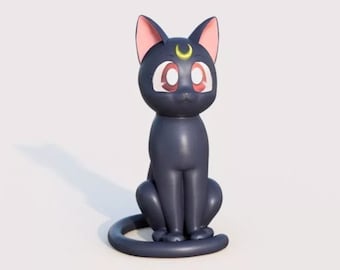 Luna From Sailor Moon 3D Printable Model Files