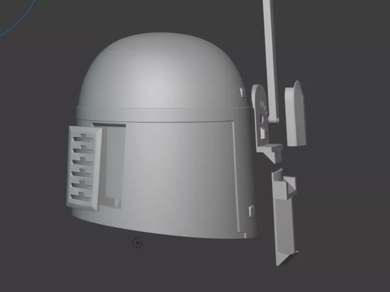 Boba Fett Helmet 3D Printable Model - Etsy