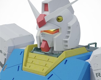 ガンダム RX-78-2 ヘルメット 3Dモデル - Etsy 日本