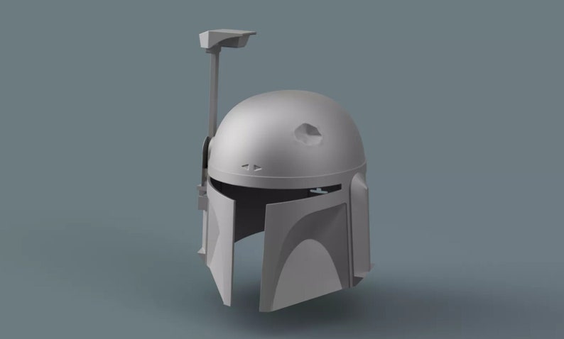 Boba Fett Helmet 3D Printable Model - Etsy