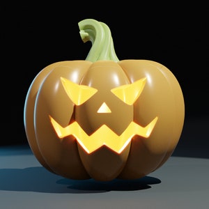 Halloween Pumpkin 3D model