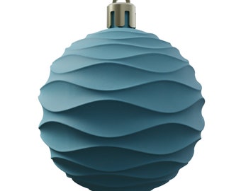 Golvend kerstornament: 3D-bol digitale download (75 mm en 114 mm)