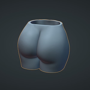 Femme Florale A Blossoming Planter 3D Print File STL