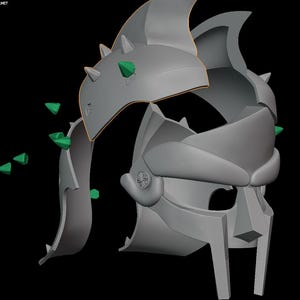 Maximus Russell Crowe Gladiator Helmet 3D Model Printable STL - Etsy