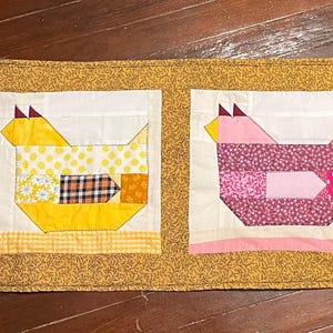 Chicken Table Runner