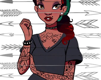 Free Free 144 Tattooed Disney Princess Svg SVG PNG EPS DXF File