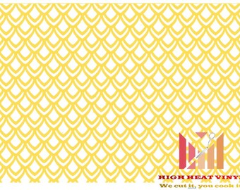 Plantilla de vinilo Duracoat de alto calor, 10.0 x 12.0 in, estilo Sea Scales 4