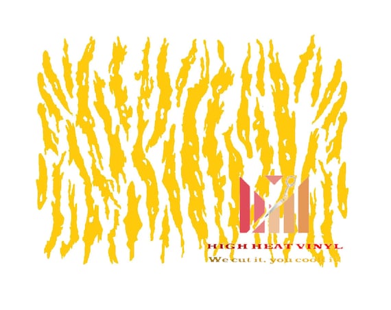 Vietnam Tiger Stripe Stencil 10x12 High Heat Vinyl Paint Mask for Cerakote Duracoat | Reusable Stencil for Firearms, Tumblers & Metal
