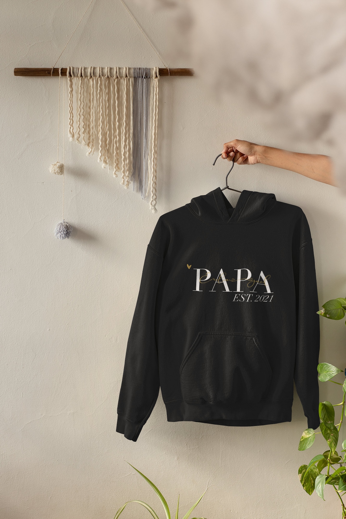 Dad Of Trouble Maker - Personalized Custom Hoodie main image 1