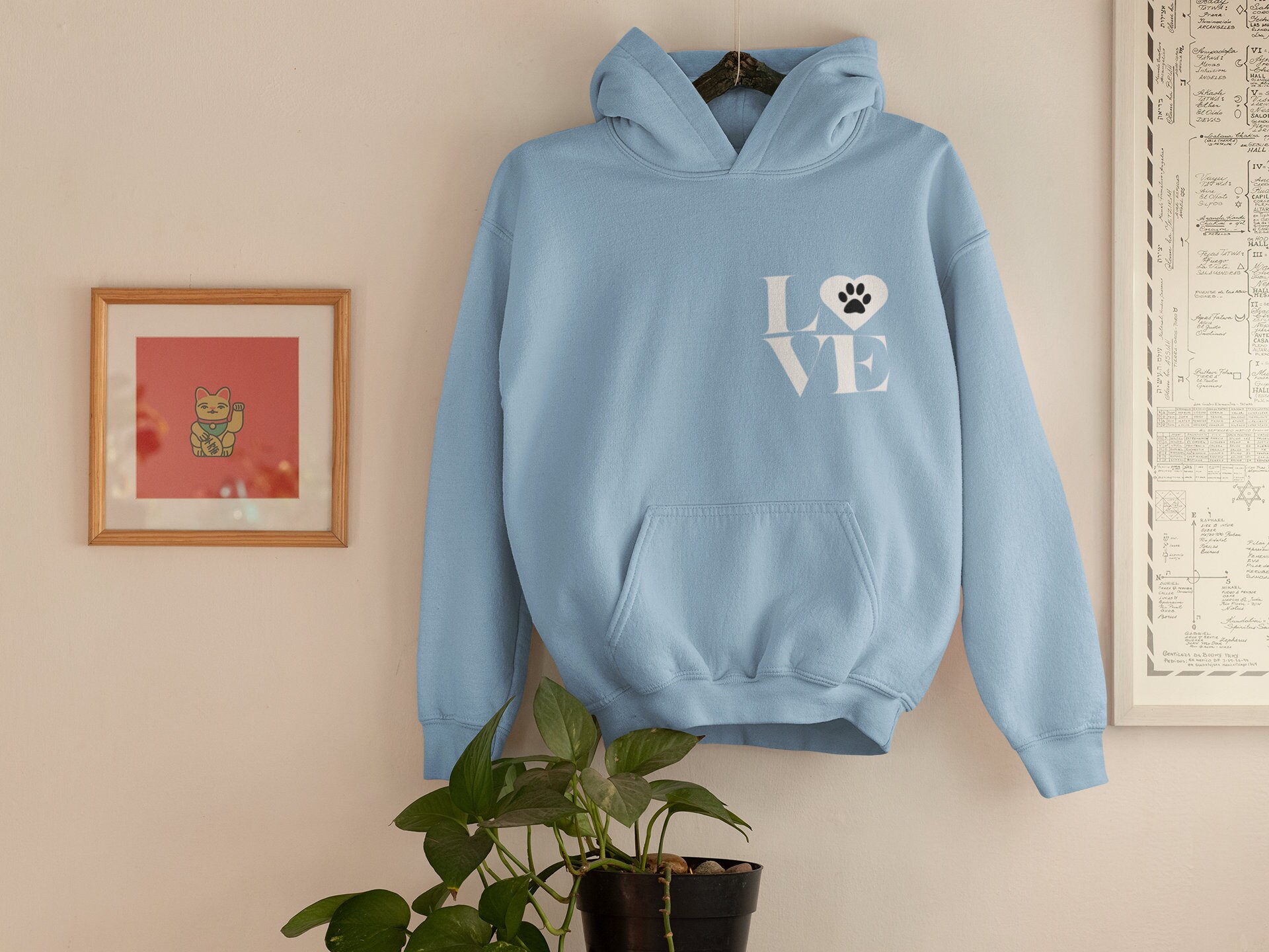 Felpa Con Cappuccio Dog Sitter – Design Cani, Taglio Classico, Per Amanti Degli Animali