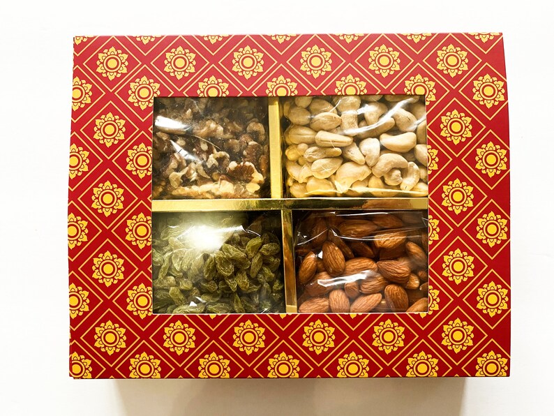 Empty Diwali Special Dry Fruit Nut Traditional Gift Box Etsy UK