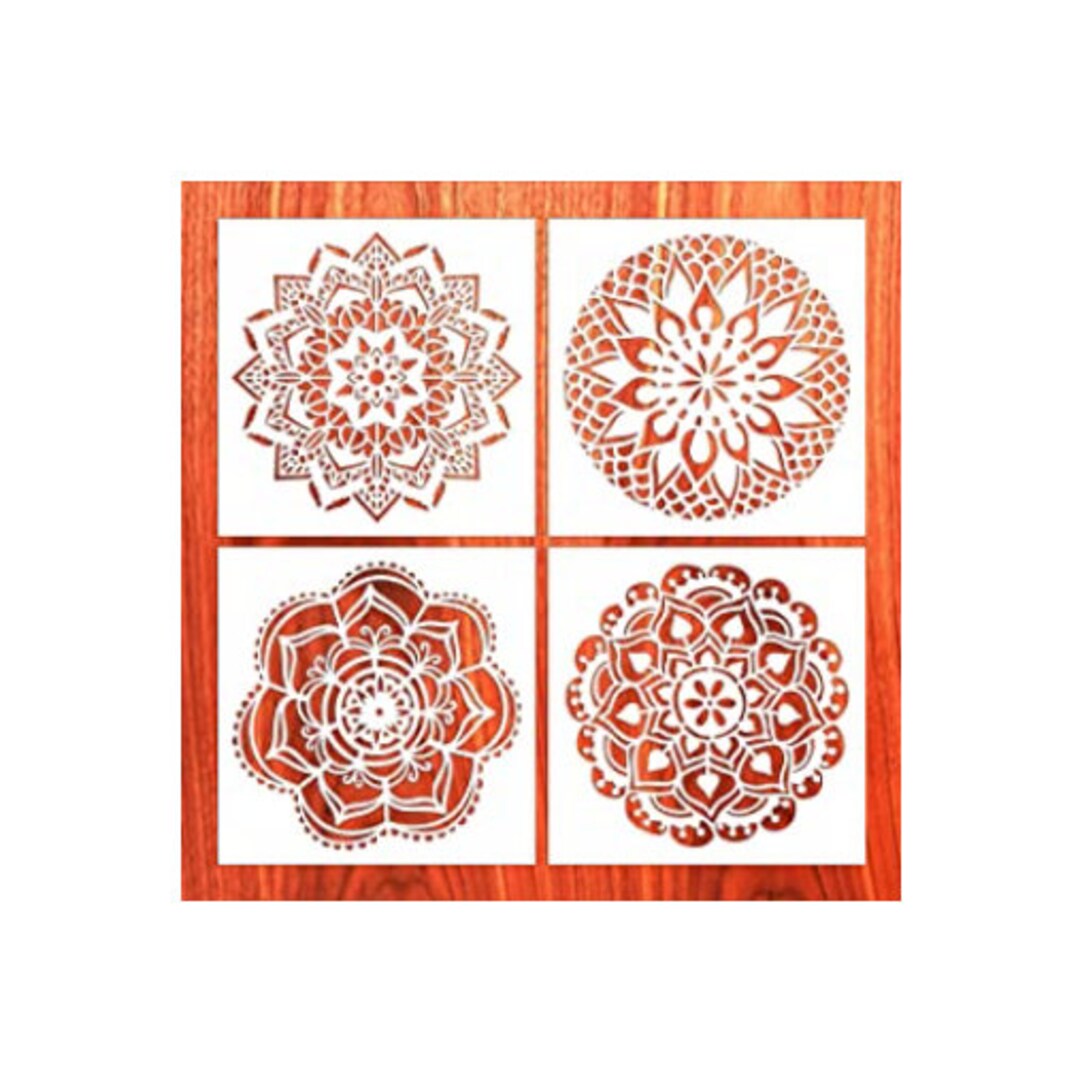 Rangoli Stencil Rangoli Designs Mandala Etsy