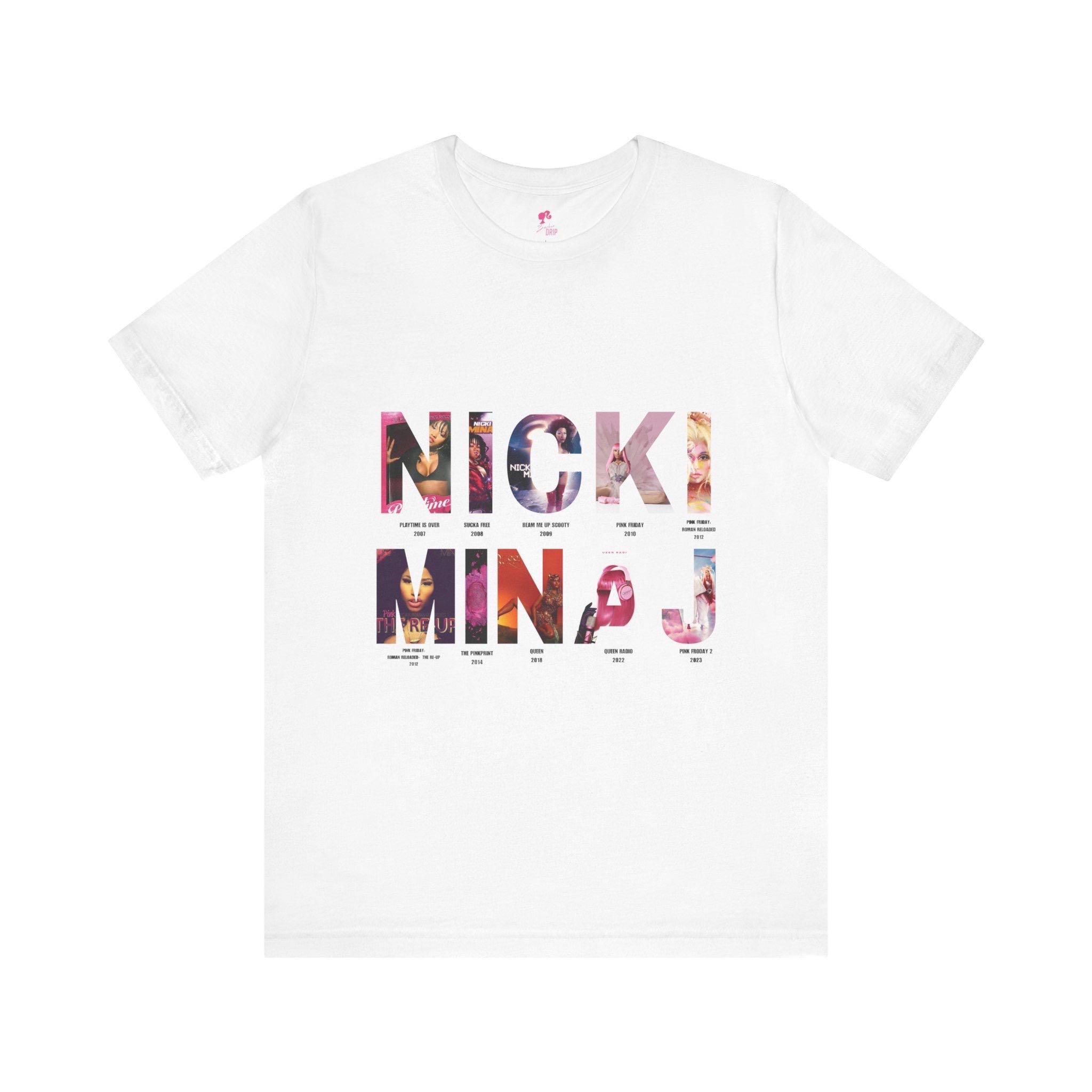 T-shirt Nicki Minaj World Tour 2012 - Blanc - Taille M - Unisexe - Occasion Très Bon état