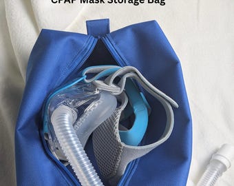CPAP Mask Bag | Waterproof Organizer Pouch & Travel Storage Case | Mask Storage