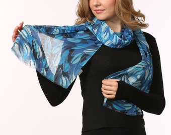 Bill Stone Scarf - Starry Night Art Print