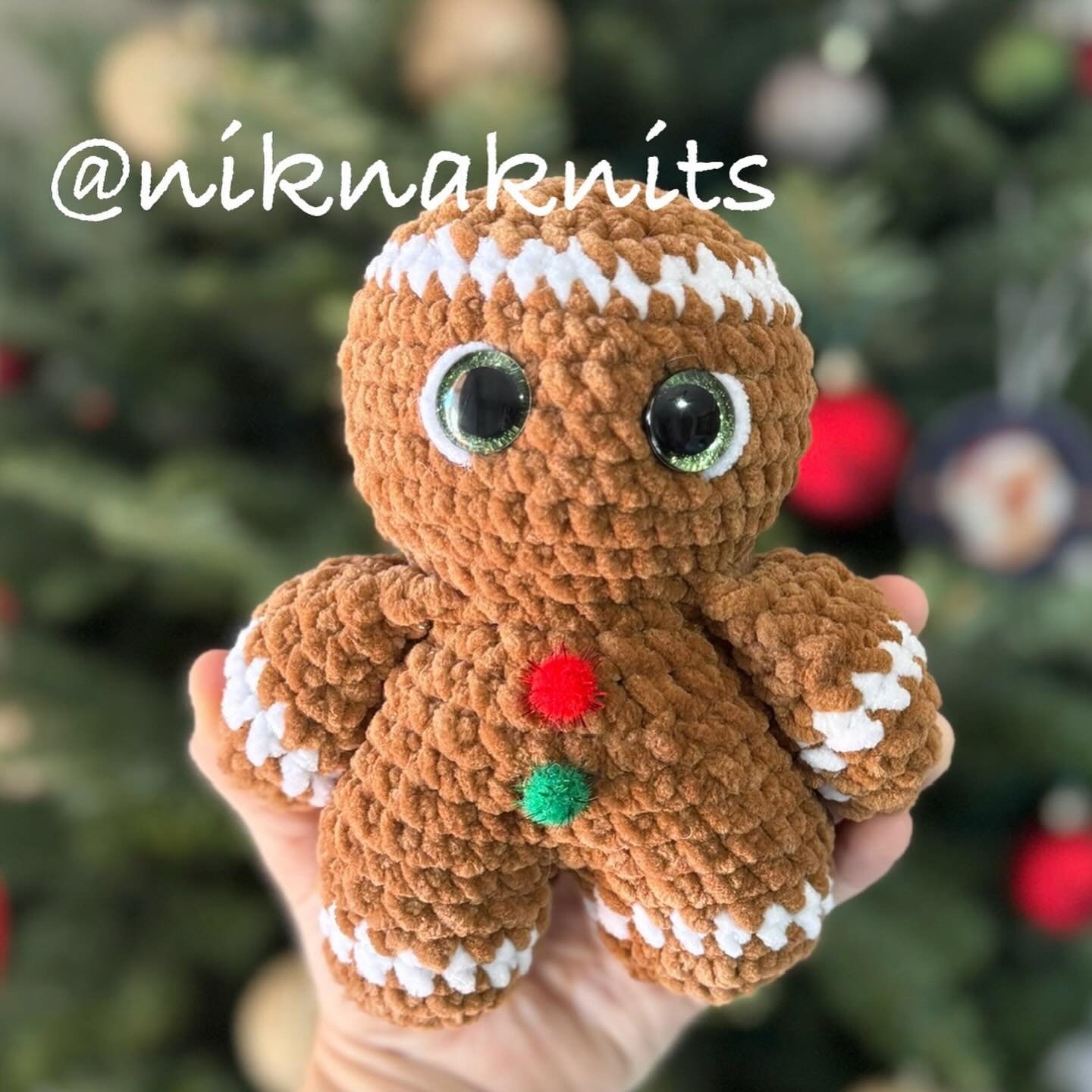 Gingerbread Man crochet